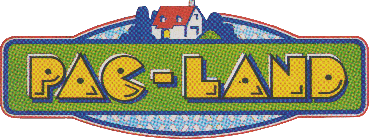 Pac-Land logo for Famicom